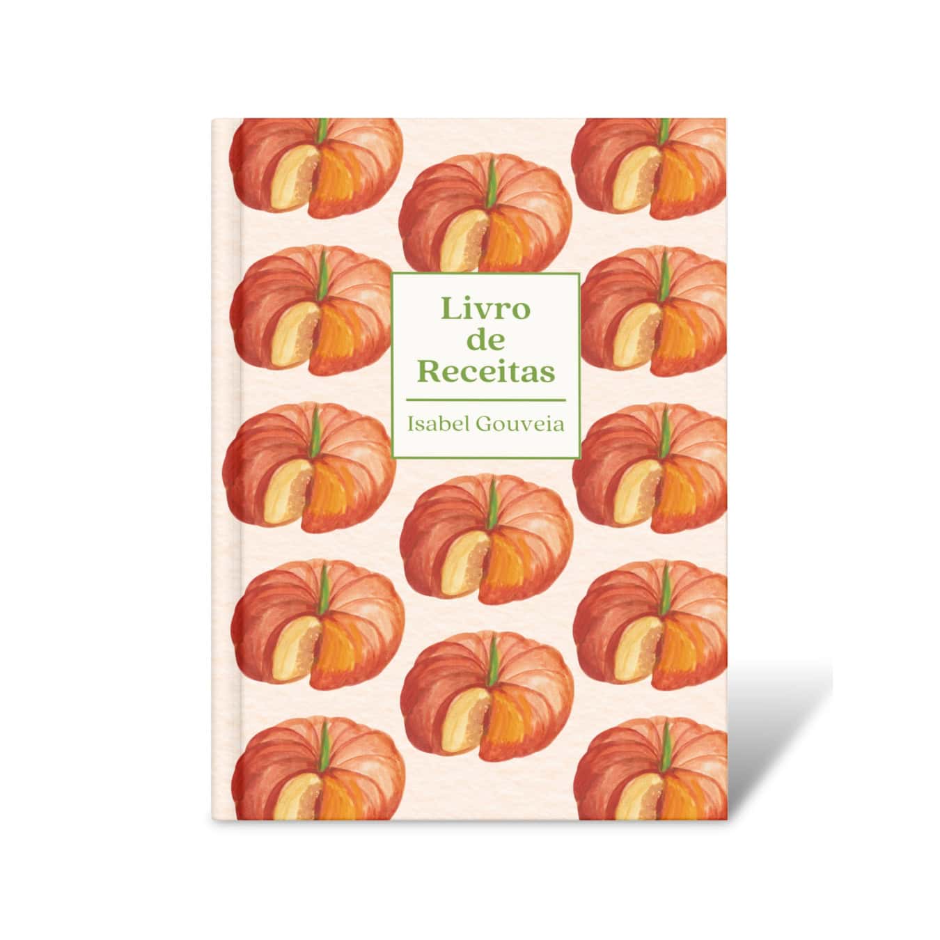 livro de receitas personalizado